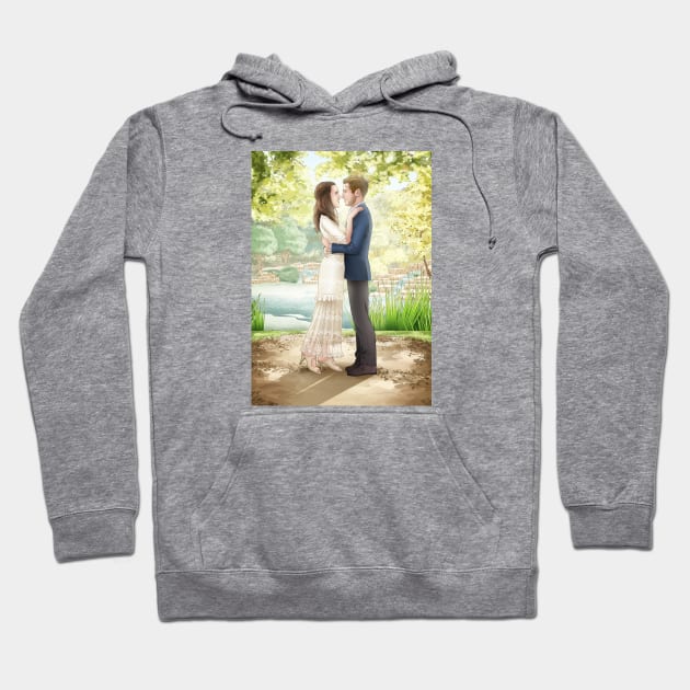 Fitzsimmons - Wedding Portrait Hoodie by eclecticmuse